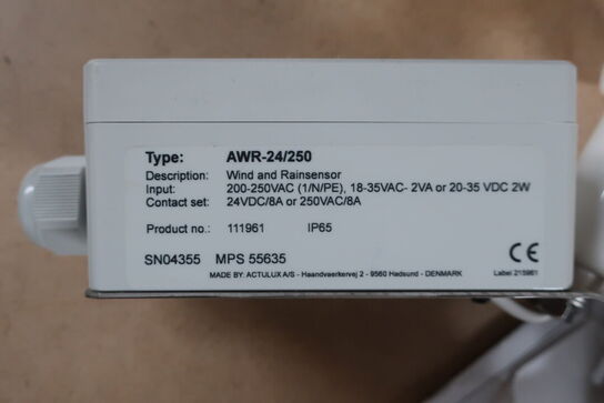 Vind- og regnføler ACTULUX