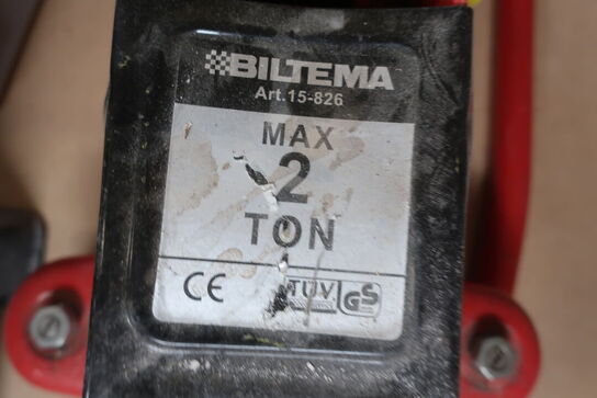 2 stk. donkrafte og arbejdsbuk