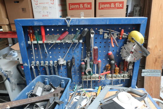 Arbejdsbord BLIKA inkl. indhold