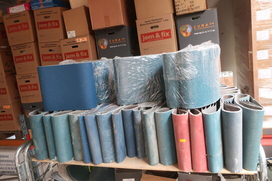 Ass. slibebånd 250x750mm