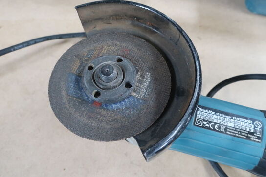 Elværktøj MAKITA bajonetsav, vinkelslibere m.v.