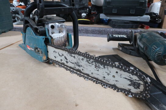 El- og benzinværktøj MAKITA kædesav og vinkelsliber