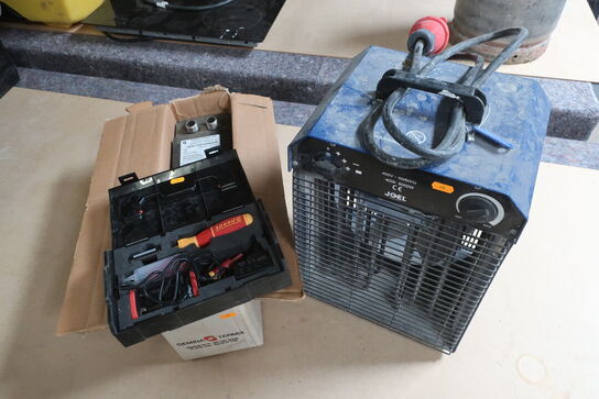 Varmeveksler GEMINA TERMIX, elskruetrækker WIHA m.v.