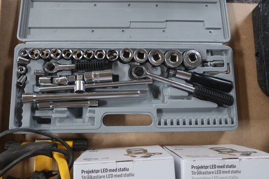 Topnøglesæt & arbejdslamper