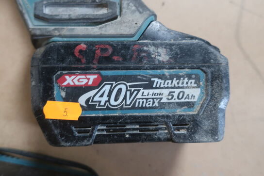 Vinkelsliber MAKITA inkl. batteri og lader