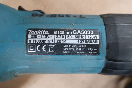 Elværktøj MAKITA bajonetsav, vinkelslibere m.v.