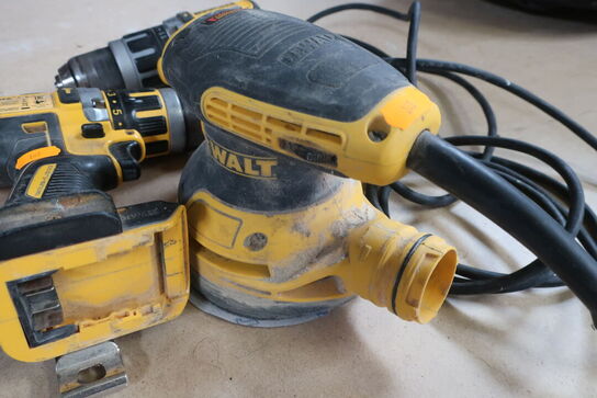 Elværktøj DEWALT sliber og skruemaskiner