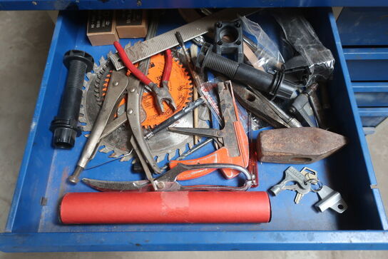 Arbejdsbord BLIKA inkl. indhold