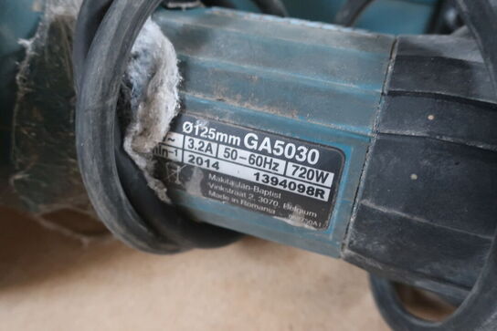 Elværktøj MAKITA bajonetsav, vinkelsliber m.v.