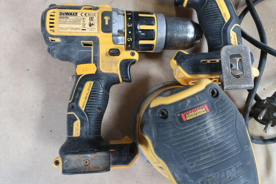 Elværktøj DEWALT sliber og skruemaskiner