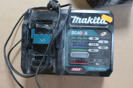 Vinkelsliber MAKITA inkl. batteri og lader