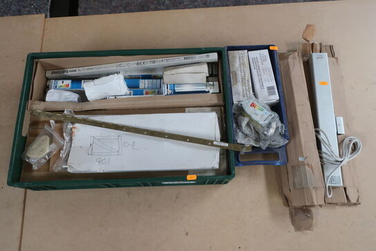 Div. lyskilder m.v. (se billeder)