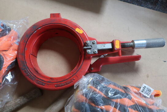 Rørskærer, hamre & handsker