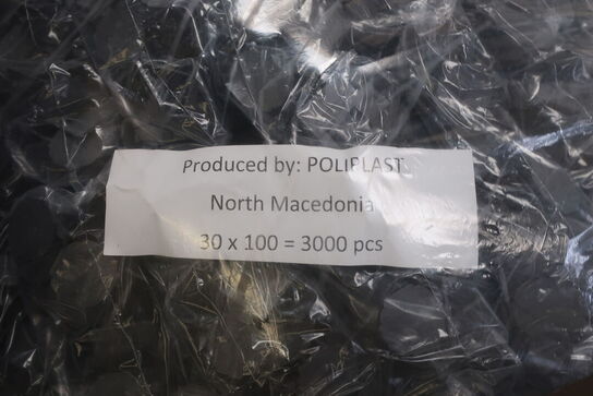 15.000 stk. Nivelleringssystem til fliser 1 og 1,5 mm