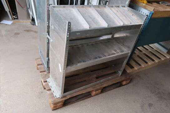 Indretning til varebil inkl. indhold