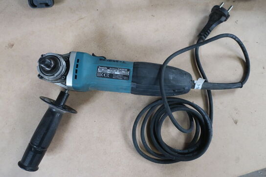 Elværktøj MAKITA bajonetsav, vinkelslibere m.v.