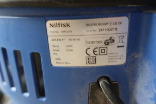 Støvsuger (våd/tør) NILFISK Buddy II 12