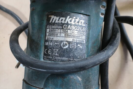 El- og benzinværktøj MAKITA kædesav og vinkelsliber