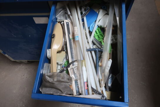 Arbejdsbord BLIKA inkl. indhold