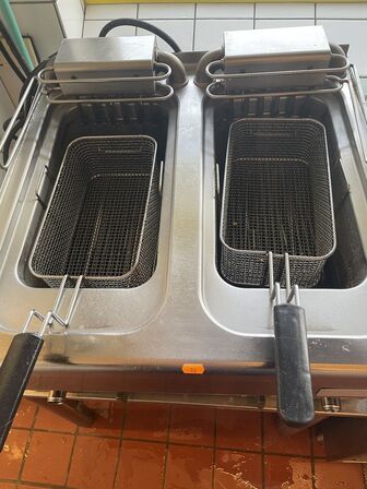 Dobbelt friture gryde 2x16a