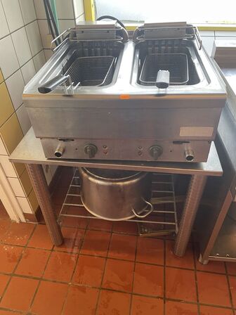 Dobbelt friture gryde 2x16a