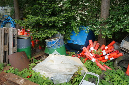 Parti H-stolper, m.v.