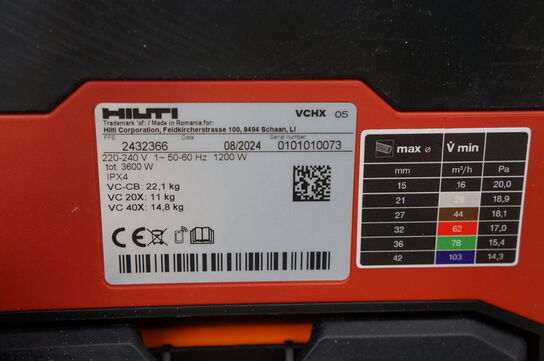 Industristøvsuger HILTI VCHX 05