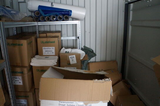 Stort parti affaldssække, micromax, m.v.