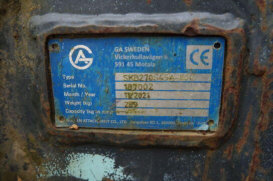 Entreprenørskovl SKB270S45A-800