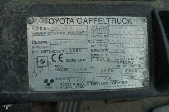Dieseltruck TOYOTA 42-7FD53
