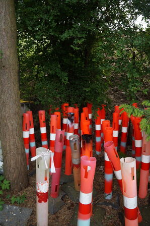 Stort parti byggekegler