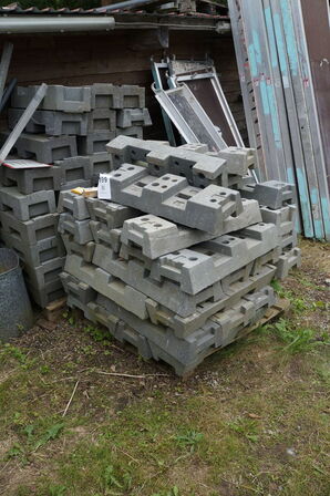 Stort parti byggehegn