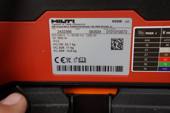Industristøvsuger HILTI VCHX 05