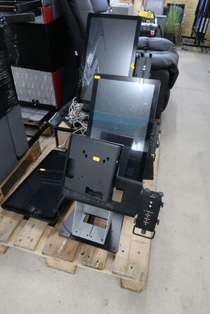 3 stk. Touchterminaler ELO m. bonprinter