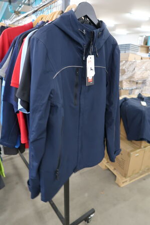 Ca. 90 stk. Arbejds- og fritidstøj ID IDENTITY, CRAFT, ENGEL, KANSAS, 2BLIND2C m.fl.