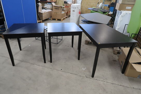3 stk. Spiseborde IKEA Lerhamn