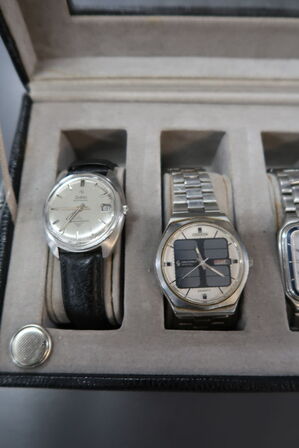 12 stk. Armbåndsure SEIKO, CITIZEN, SKAGEN m.fl. (Momsfri)