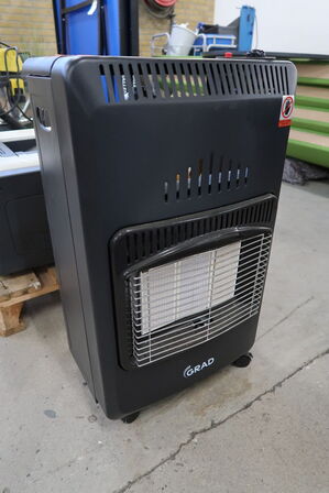 Gasvarmeovn GRAD m. gasflaske (tom)