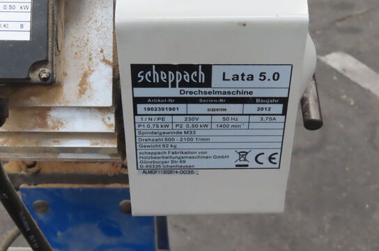 Trædrejebænk Scheppach lata 5.0