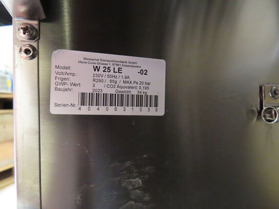 Isterningmaskine, WESSAMAT W 25 LE