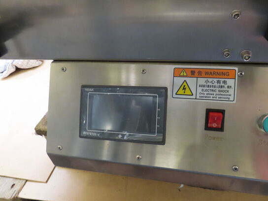 Flad label maskine