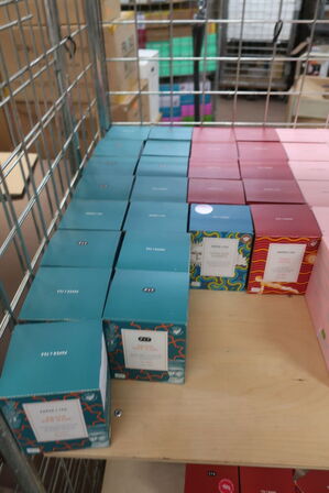 72 ks. á 15 tebreve - 8 varianter