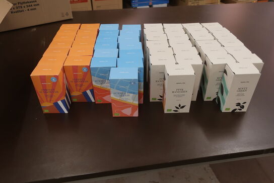 4 varianter te - 13 ks. af hver smag (52 ks. i alt)