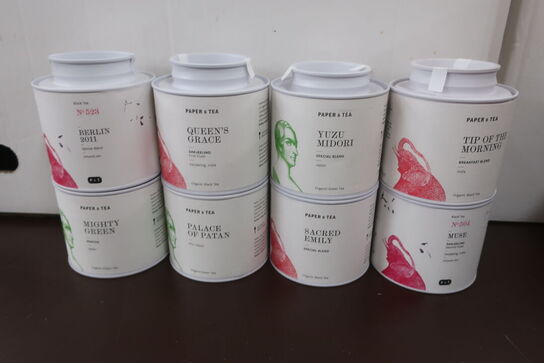 8 dåser á 80g - 8 varianter