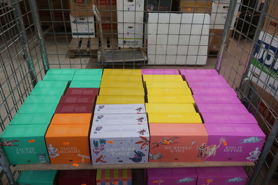 40 ks. ass. PAPER & TEA te (fra 100-280g pr. kasse)