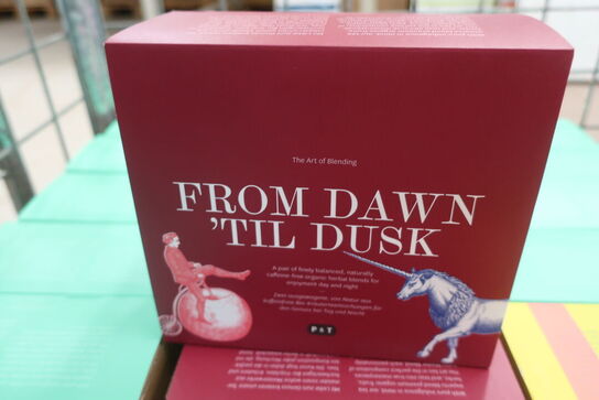 40 ks. ass. PAPER & TEA te (fra 100-210g pr. kasse)