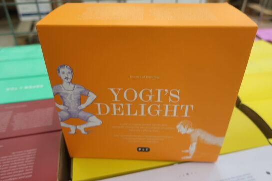 40 ks. ass. PAPER & TEA te (fra 100-280g pr. kasse)