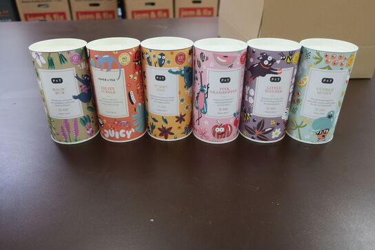 6 dåser á 90g - 6 varianter