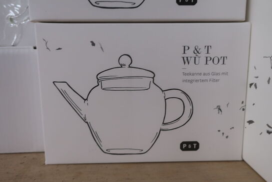 10 stk. PAPER & TEA WU Pot - Glastekande