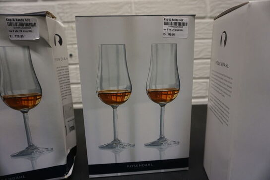 6 stk. glas ROSENDAHL